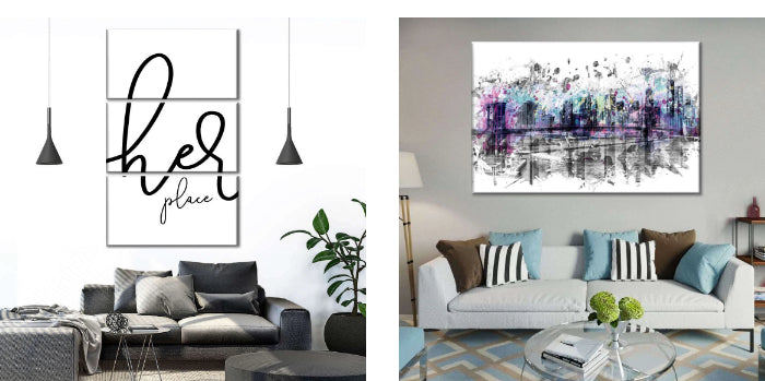 Canvas wall art by Melanie Viola