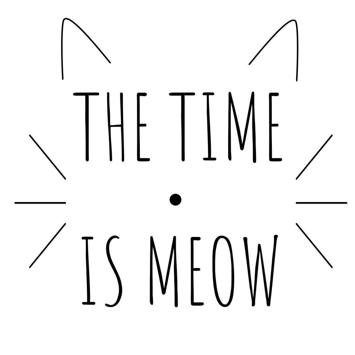 Animals Typography Wall Art