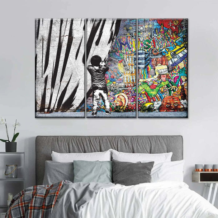 Banksy Street Art Decor