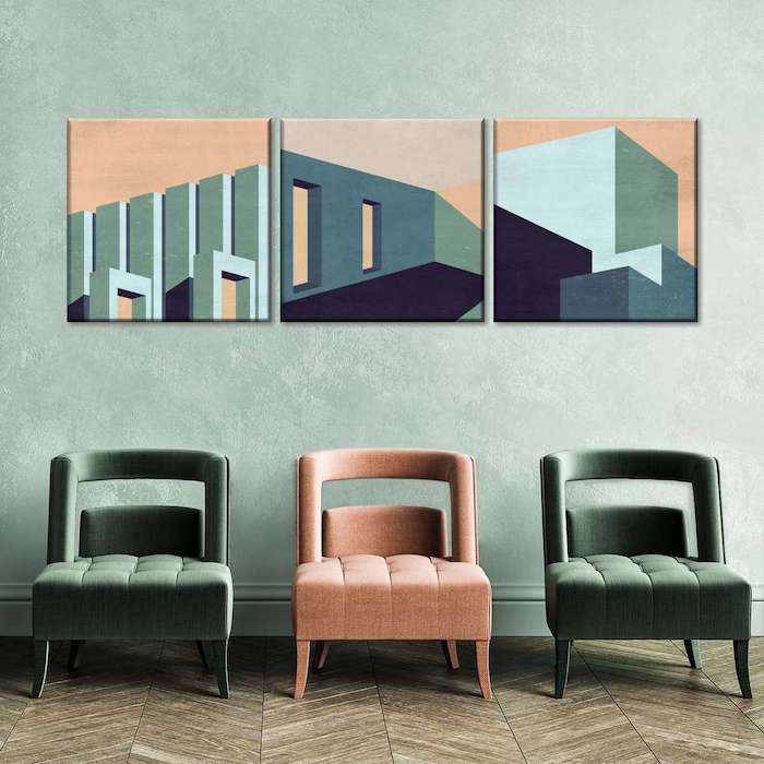 best geometric wall decor ideas