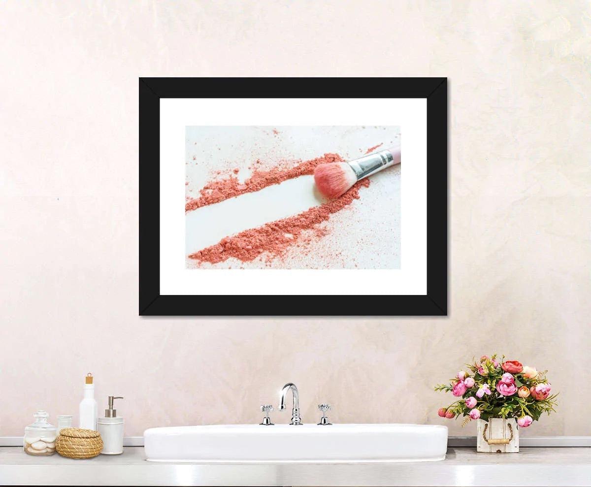 best powder room wall art ideas