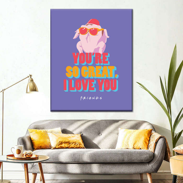 contemporary living room wall decor