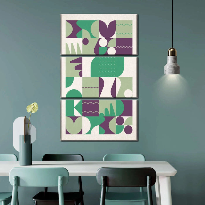 abstract pattern wall art