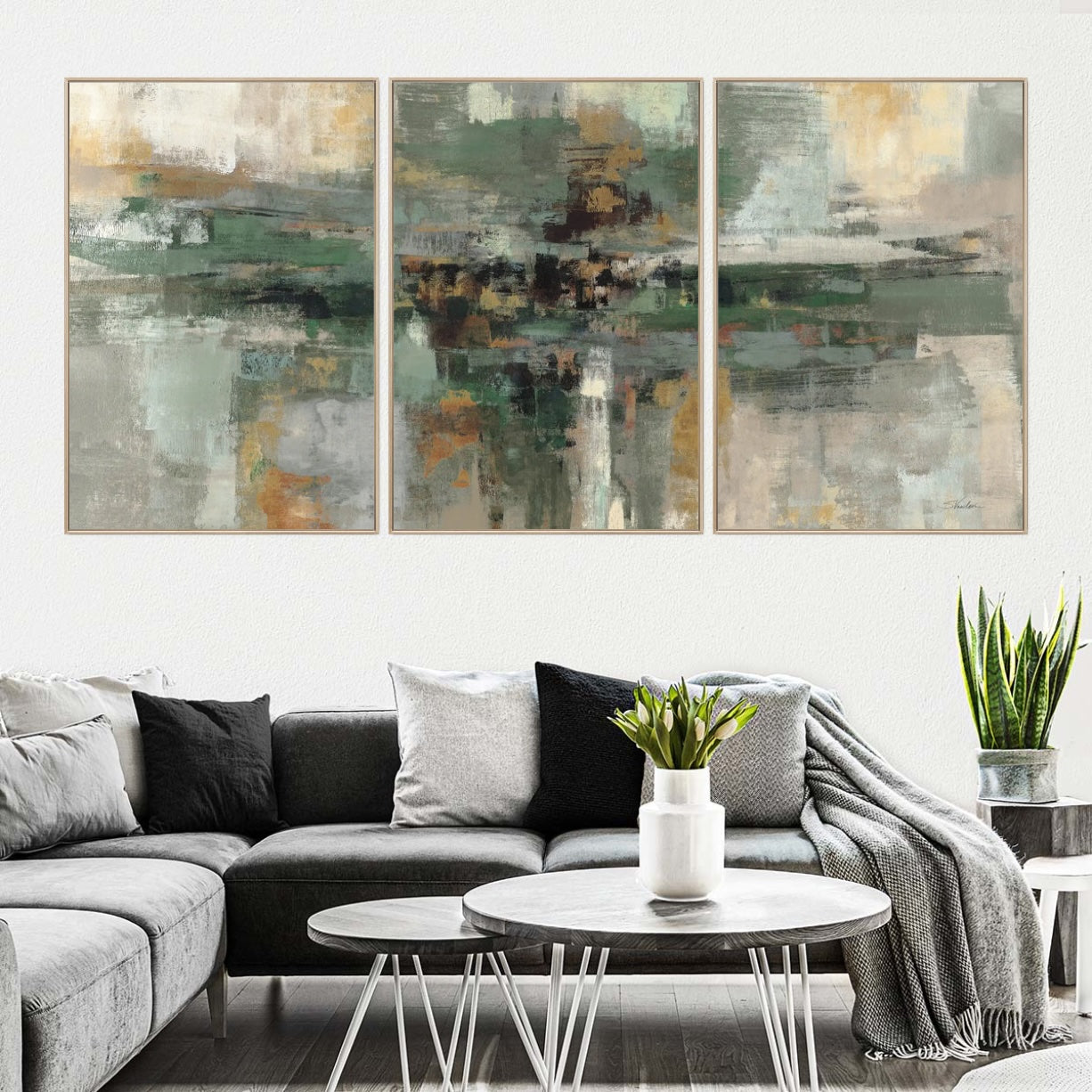 floating canvas frames