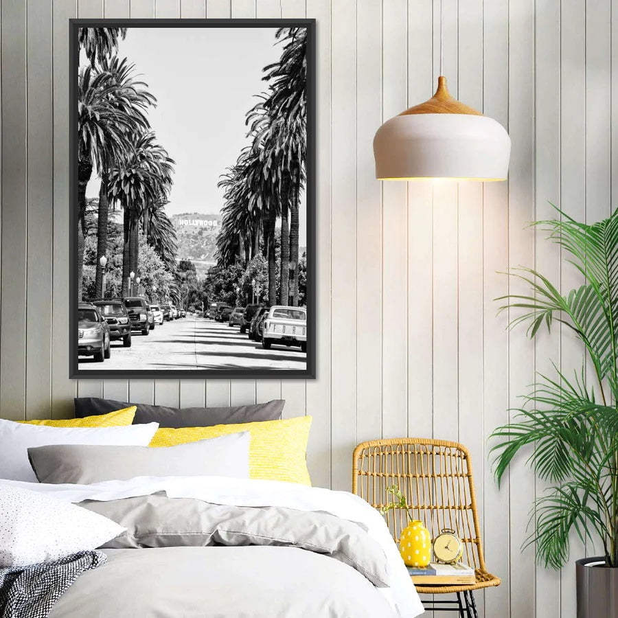 grey bedroom picture wall ideas