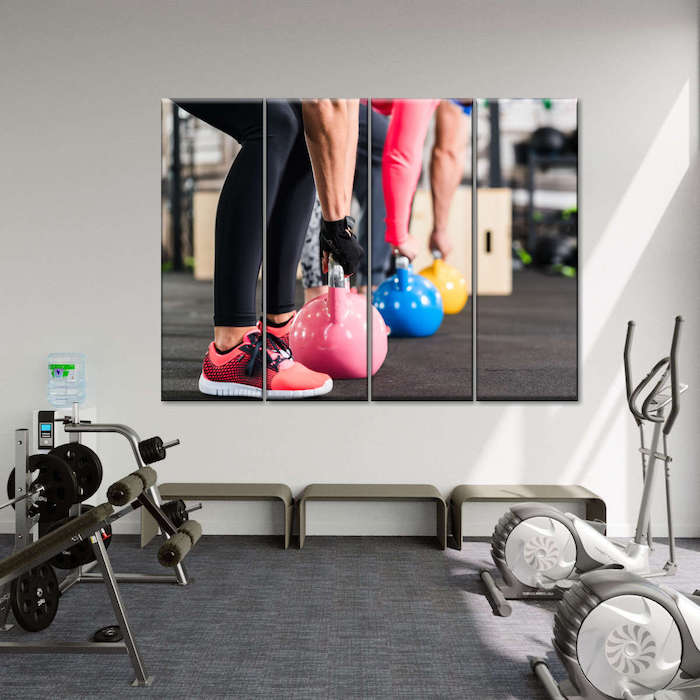 gym wall art