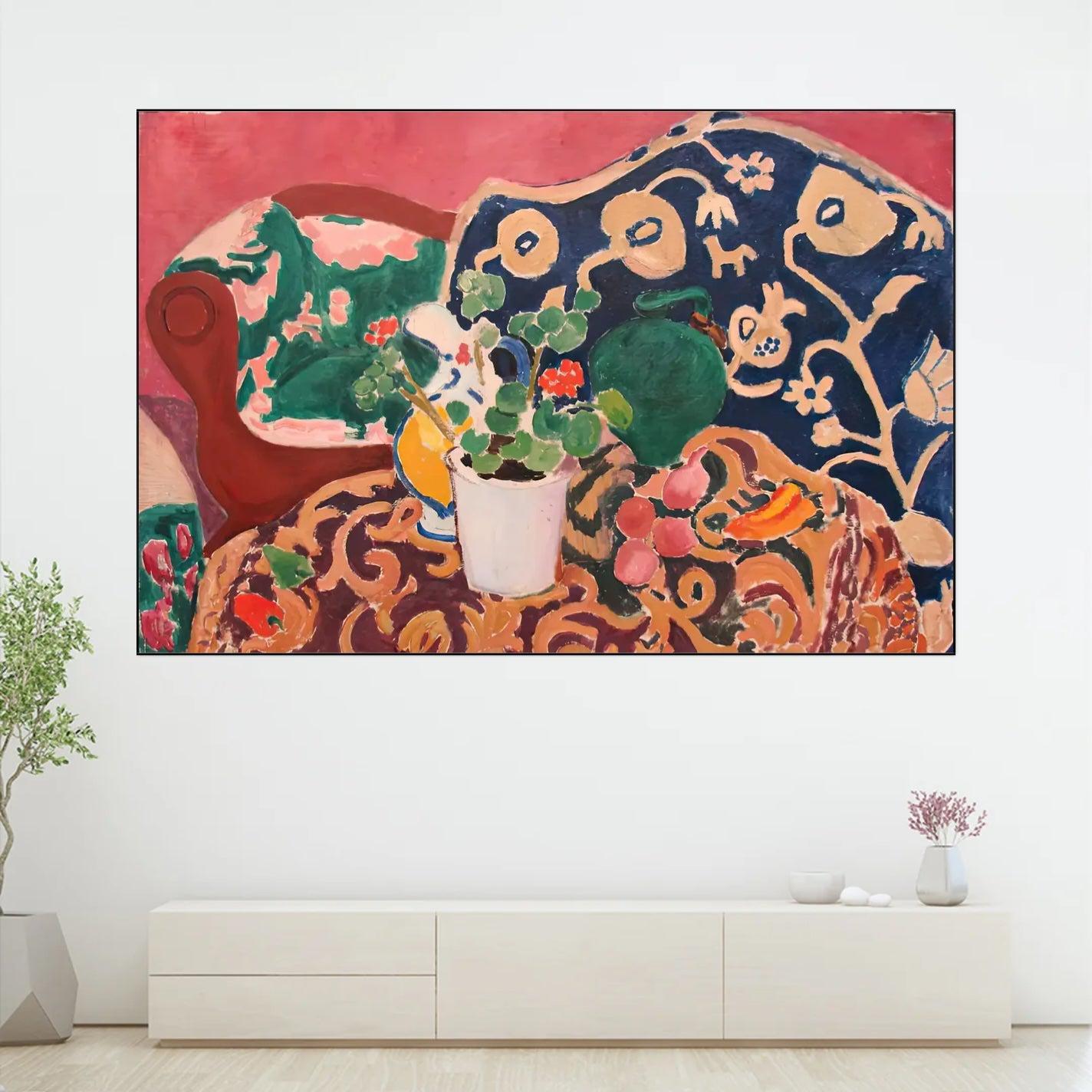 how to choose large wall art for living room