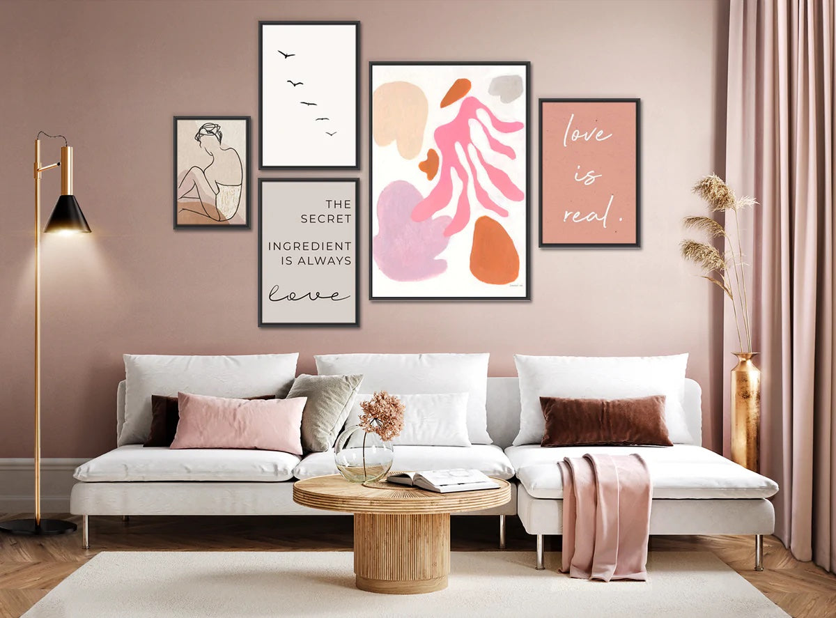how to hang gallery walls