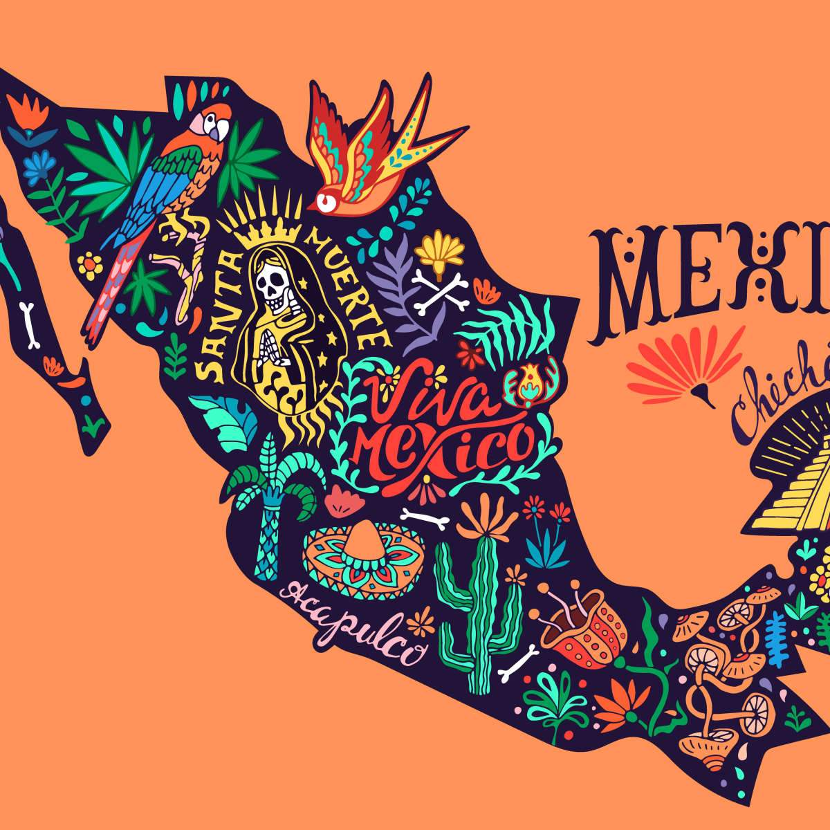 International Maps Wall Art