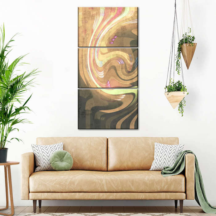 warm color wall art