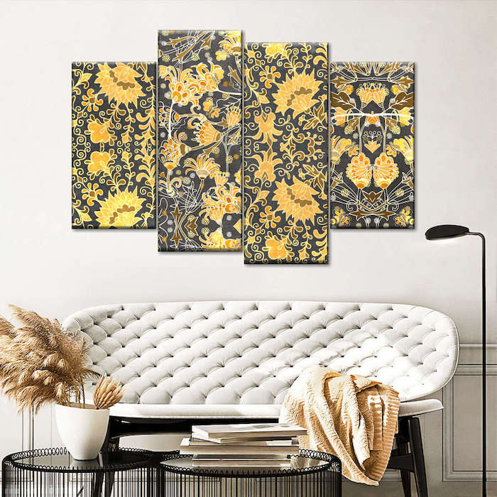 flower pattern paintings