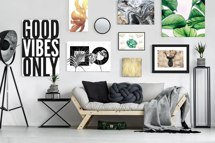 Gallery wall canvas prints