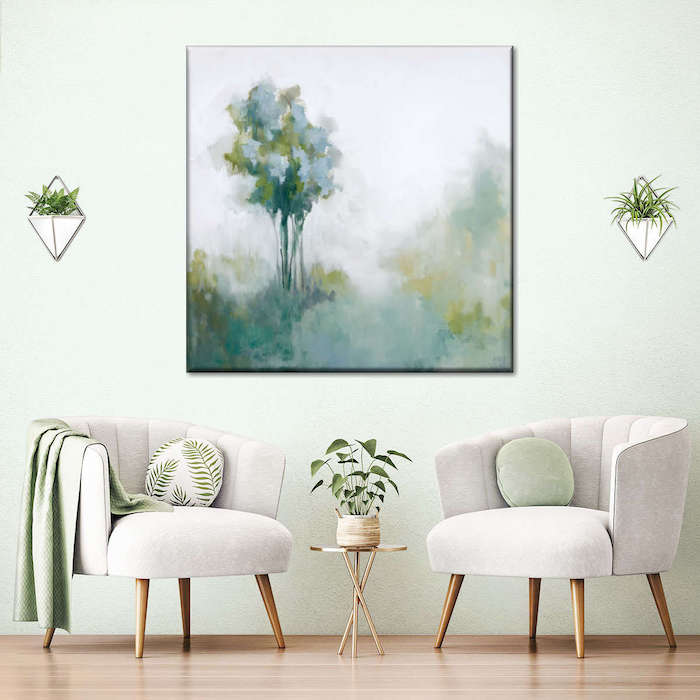 trending color wall art