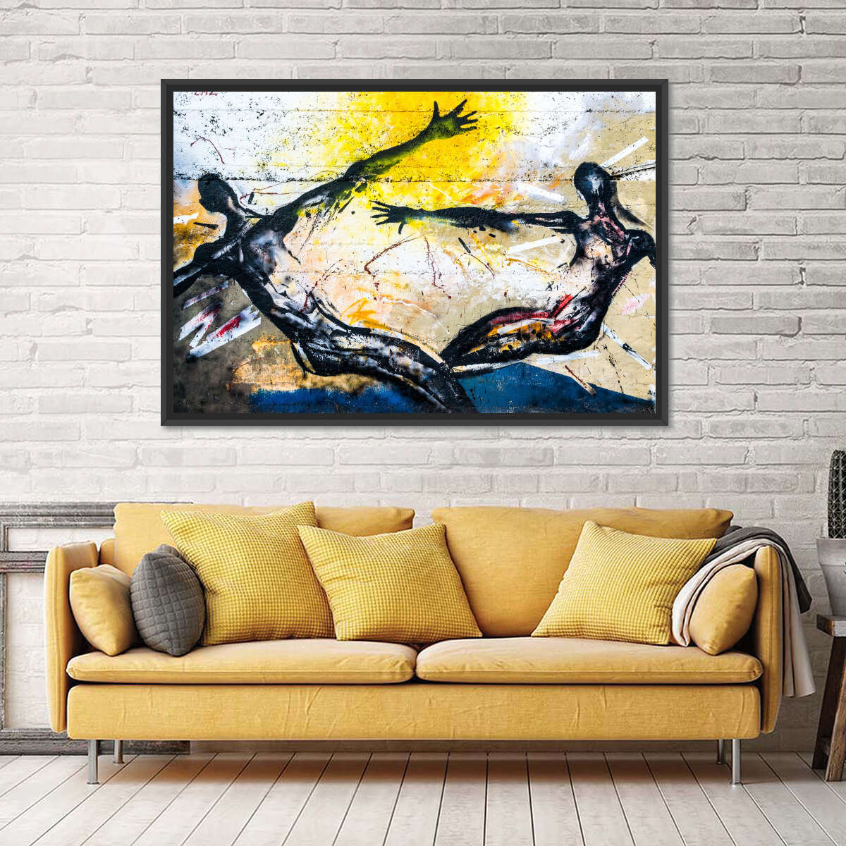 Graffiti Souls Multi Panel Canvas Wall Art