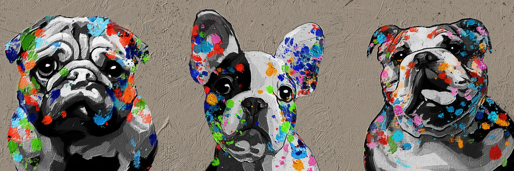 New Trend Alert: Multicolored Minimalism Art