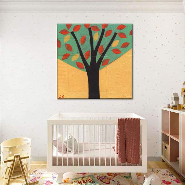 Tree III Multi Panel Canvas Wall Art