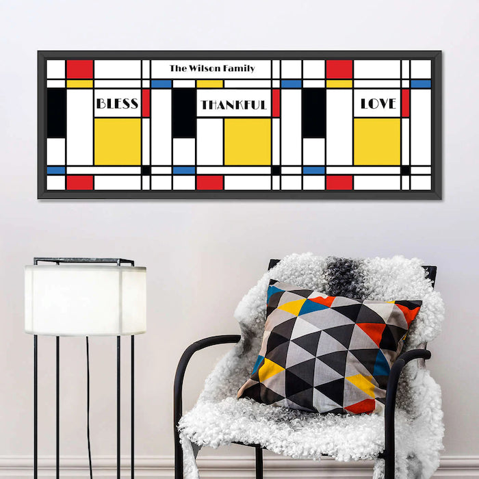 Personalized Geometric Wall Art