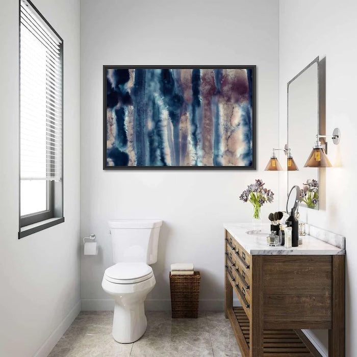 small bathroom wall decor ideas