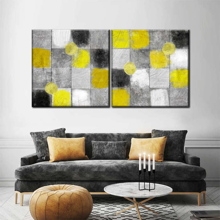Square wall art