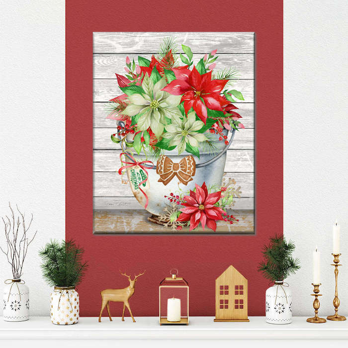 christmas entryway decor