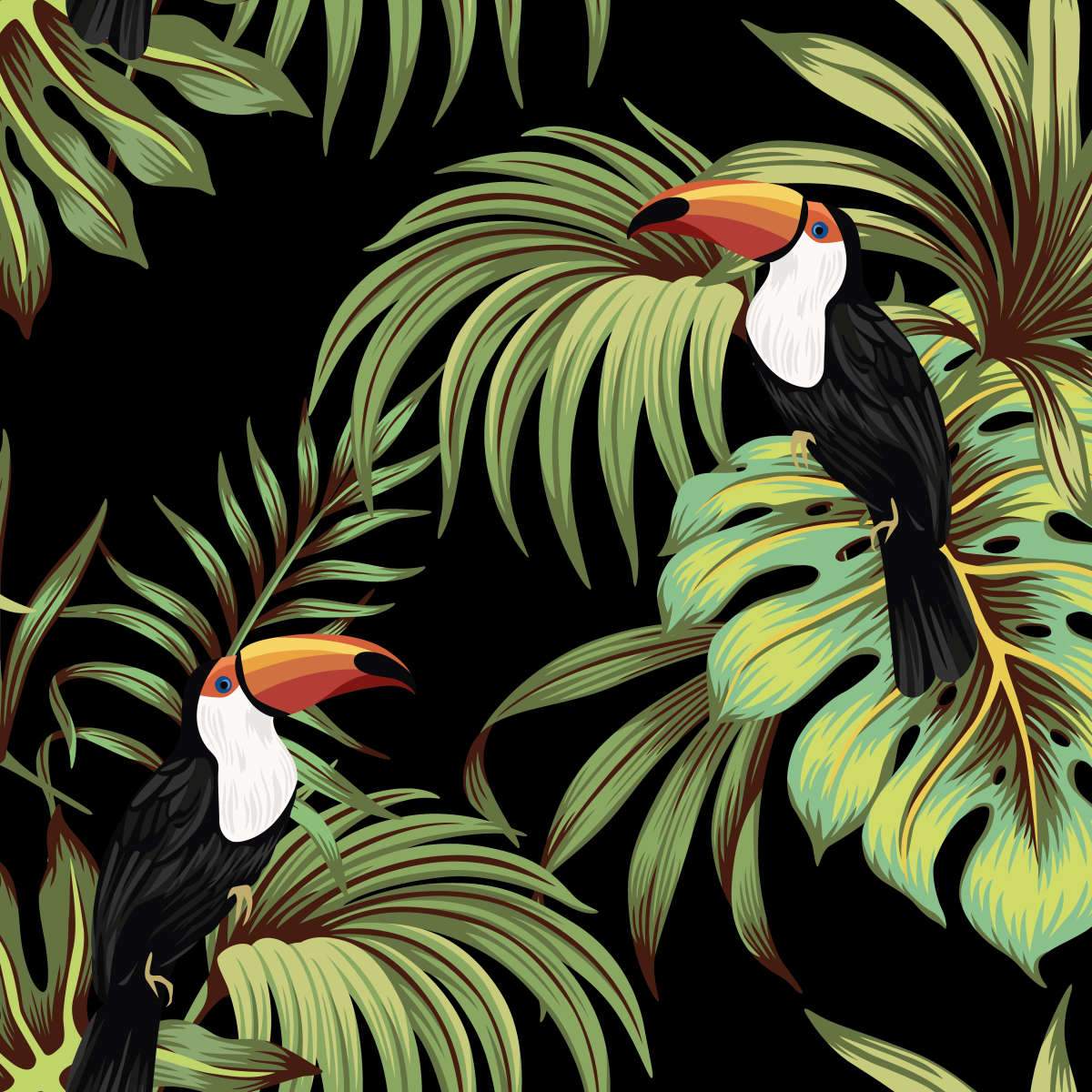 Toucans Wall Art