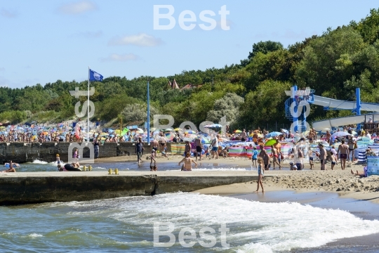 Baltic sea beach