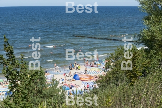 Baltic sea beach