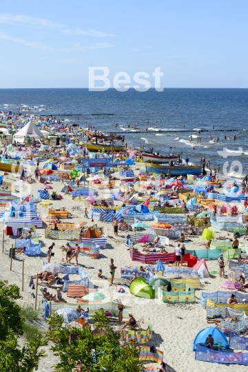 Baltic sea beach