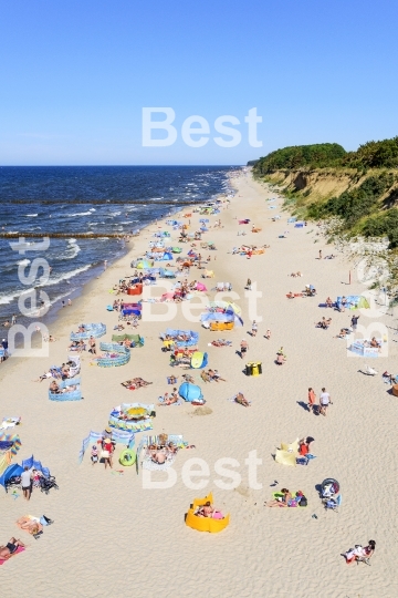 Baltic sea beach