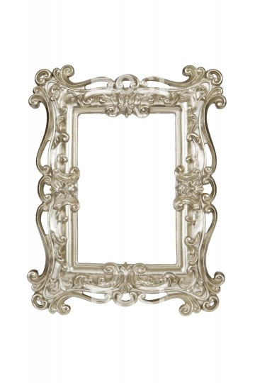 Champagne carved picture frame