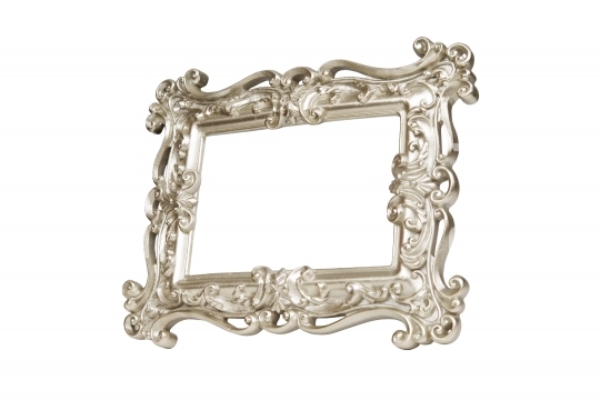 Champagne carved picture frame