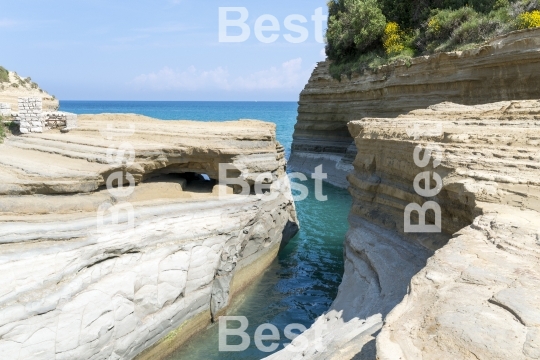 Cliffs near Sidari