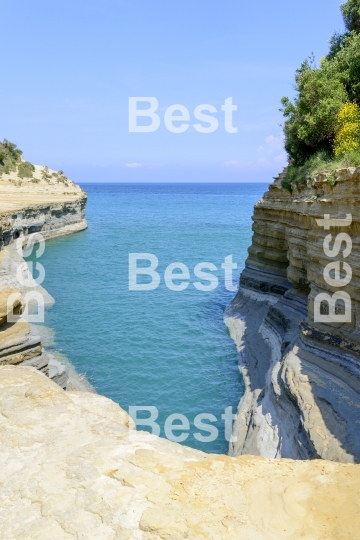 Cliffs near Sidari