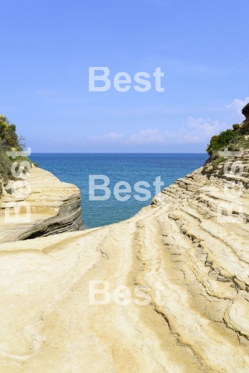 Cliffs near Sidari