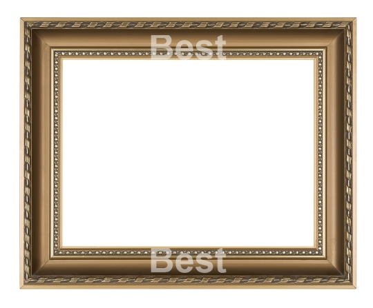 Golden frame