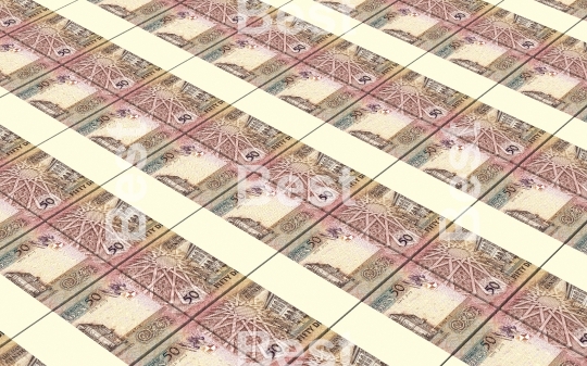 Jordan dinars bills stacked background