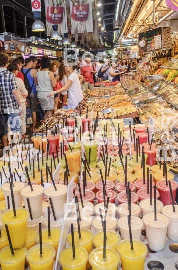 Mercat de Sant Josep de la Boqueria in Barcelona