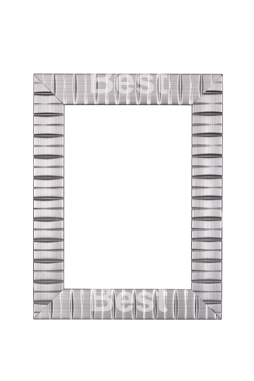 Modern silver picture frame