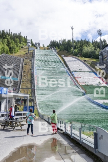 Olympic ski jump in Lillehammer