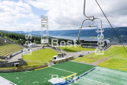 Olympic ski jump in Lillehammer