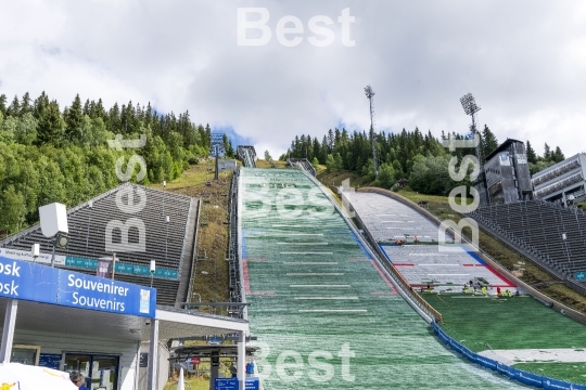 Olympic ski jump in Lillehammer