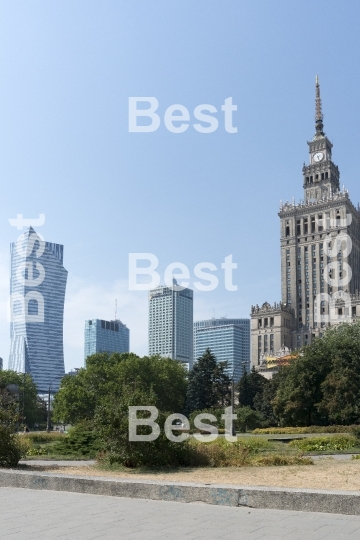 Palace of Culture and Science. 