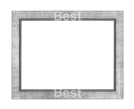 Silver picture frame