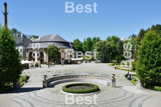 Spa House in Kudowa Zdroj, Poland.