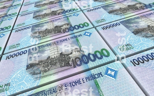 St. Thomas Dobras bills stacks background