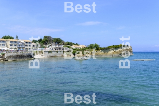 The picturesque cliffs near Sidari 