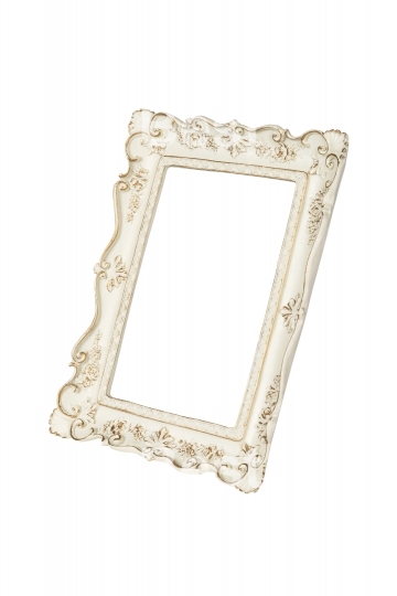 White picture frame